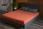 Fitted Sheet, Burnt Orange