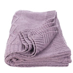 Purple Throw Blanket, Carmel