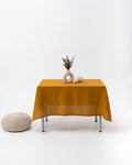 Linen Tablecloth, Mustard