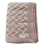 Beige Throw Blanket, Varanaci