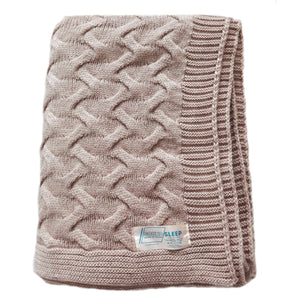 Beige Throw Blanket, Varanaci