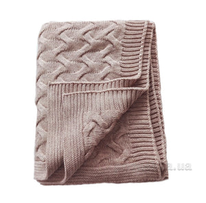 Beige Throw Blanket, Varanaci