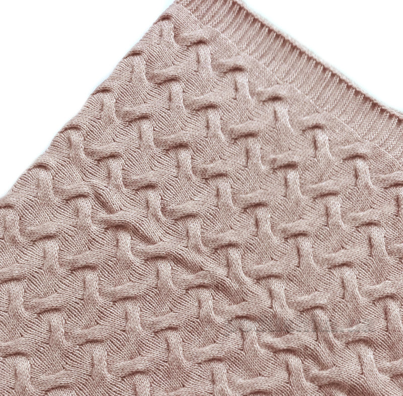 Beige Throw Blanket, Varanaci