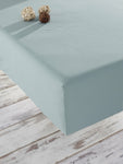 Fitted Sheet, Mineral blue