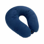 Microbeads Travel Pillow, Navy Blue