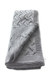 Grey Throw Blanket, Varanaci