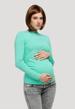 Light Mint Maternity Longsleeve