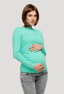 Light Mint Maternity Longsleeve