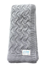 Grey Throw Blanket, Varanaci