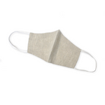 Burnt Orange Face Mask, 100 % Pure Linen, Reusable, Breathable, Soft