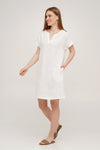 Linen Dress With Pockets