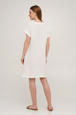 Linen Dress With Pockets