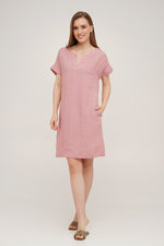 Linen Dress With Pockets