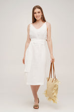 Linen Dress With Pockets