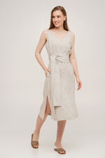 Linen Dress With Pockets