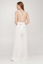 Linen Crop Top