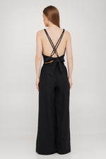 Linen Crop Top