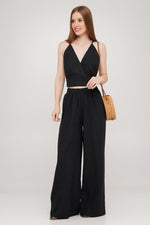 Linen Crop Top