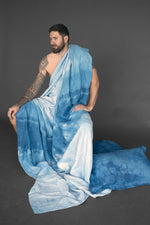 Handmade Duvet Cover Set Blue Sky, Linen