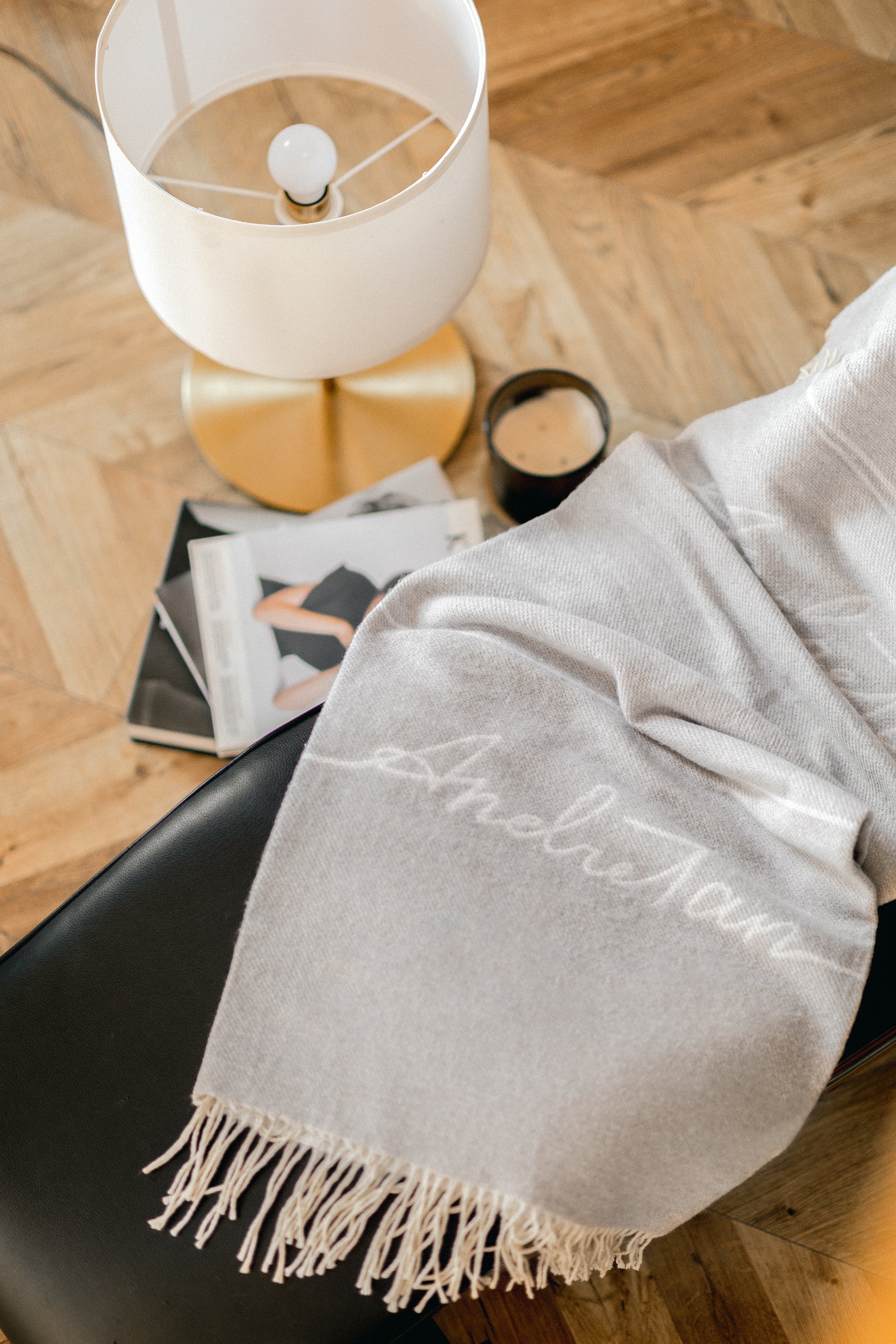 Grey Throw Blanket, Wishes