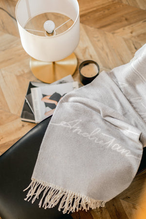 Grey Throw Blanket, Wishes
