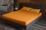 Cotton Fitted Sheet Set, Mustard
