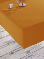 Cotton Fitted Sheet Set, Mustard