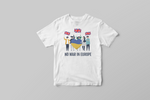 Short sleeve t-shirt, No War British Flag