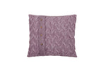 Purple Throw Pillow Case, Varanasi