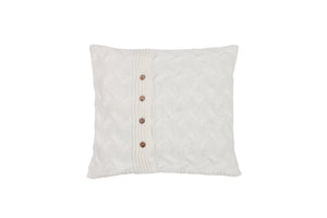 Beige Throw Pillow Case, Varanasi