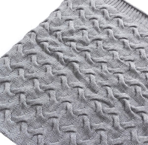 Grey Throw Blanket, Varanaci