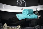 Bath Towel Set 600 grm, 2 Pieces Set: Bath and Face Towel, 100% Natural Terry Cotton, Soft Touch, Super Absorbent