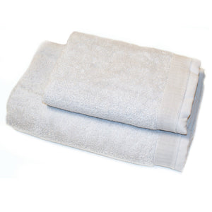 Bath Towel Set: 1 Bath and 1 Face Towel, 100% Natural Terry Cotton, Soft Touch, Super Absorbent