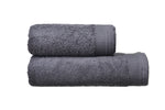 Bath Towel Set, 2 Pieces Set: Bath and Face Towel 600 grm, 100% Natural Terry Cotton, Soft Touch, Super Absorbent