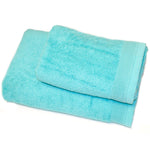 2 pcs Bath Towel Set: Bath and Face Towel, Premium Turkish 100% Natural Terry Cotton, Soft Touch, Super Absorbent