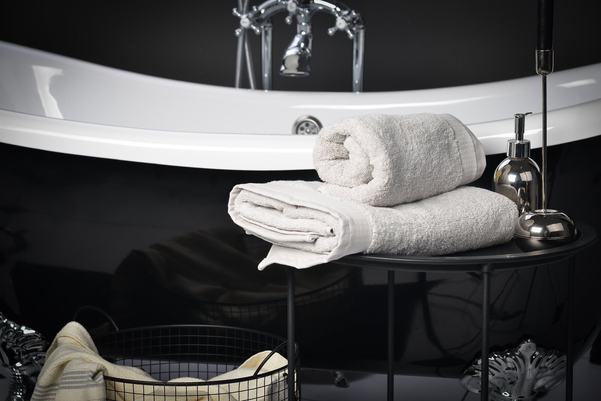 2 pcs Bath Towel Set: Bath and Face Towel, Premium Turkish 100% Natural Terry Cotton, Soft Touch, Super Absorbent