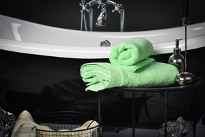 Bath Towel Set 600 grm, 2 Pieces Set: Bath and Face Towel, 100% Natural Terry Cotton, Soft Touch, Super Absorbent