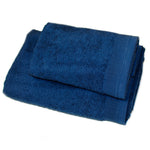 Luxurious Bath Towel Set 600 grm, 2 Pieces Set: Bath and Face Towel, 100% Natural Terry Cotton, Soft Touch, Super Absorbent