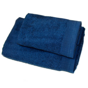 Luxurious Bath Towel Set 600 grm, 2 Pieces Set: Bath and Face Towel, 100% Natural Terry Cotton, Soft Touch, Super Absorbent