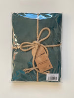 Cotton Pillow Case Set, Dark Green