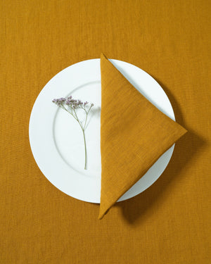 Linen Napkins, Cinnamon