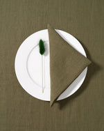 Linen Napkins, Green