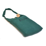 Stonewashed Linen Duvet Cover Set, Dark Green
