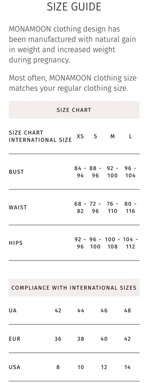 Brown Midi Maternity Dress