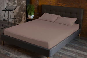 Cotton Pillow Case Set, Dusty Rose
