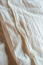 Stonewashed Cotton Bedding Set, White