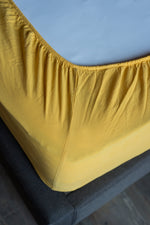 Fitted Sheet, Yellow