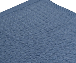 Dark Blue Throw Blanket, Doros