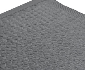 Grey Throw Blanket, Doros